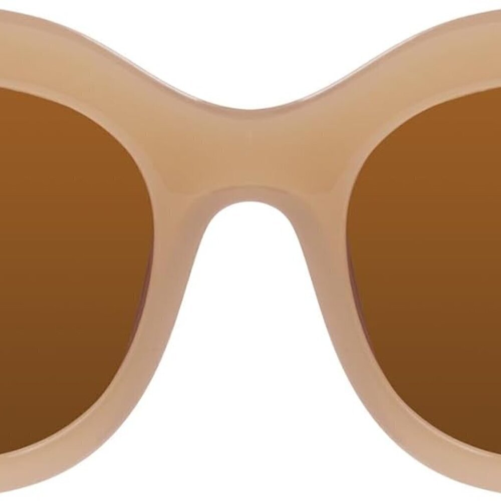 Oversized Cat Eye Sunglasses Women UV400 Protection Trendy Style Plastic